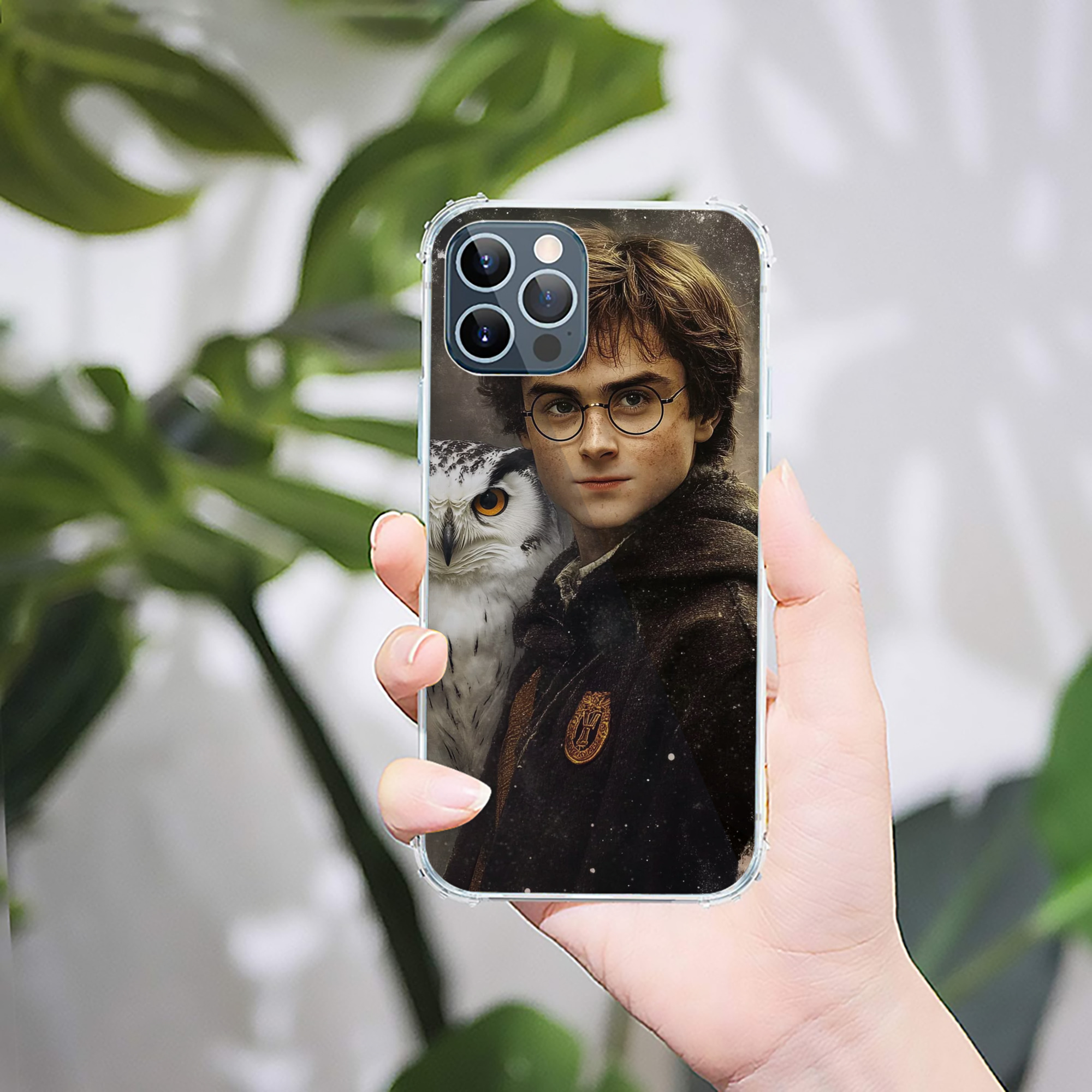 （画像用） Harry Potter ハリー・ポッターシリーズ 【iPhone 12シリーズ対応】透明スマホケース（クリアソフトケース）